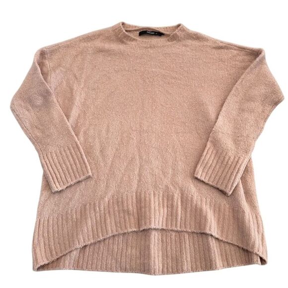 Vero Moda Women's M Beige Knit Pullover Sweater Long Sleeve Casual - Picture 1 of 5